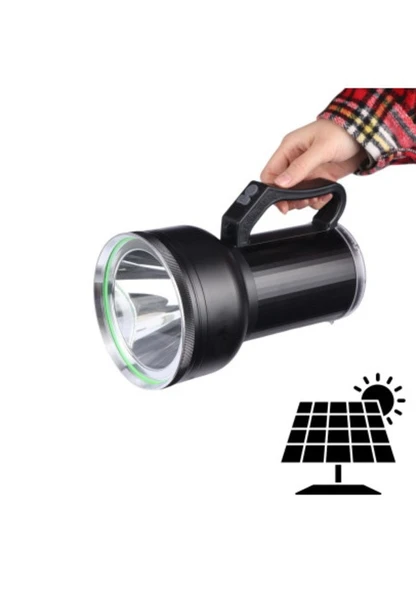 GT LED TAŞINABİLİR GÜNEŞ SOLAR LEDLİ FENER WATTON WT-415 - 3