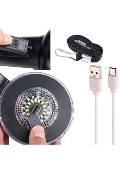 GT LED TAŞINABİLİR GÜNEŞ SOLAR LEDLİ FENER WATTON WT-415 - 4