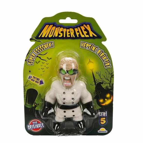 Monster Flex Süper Esnek Figür S5 15 cm - Mad Scientist