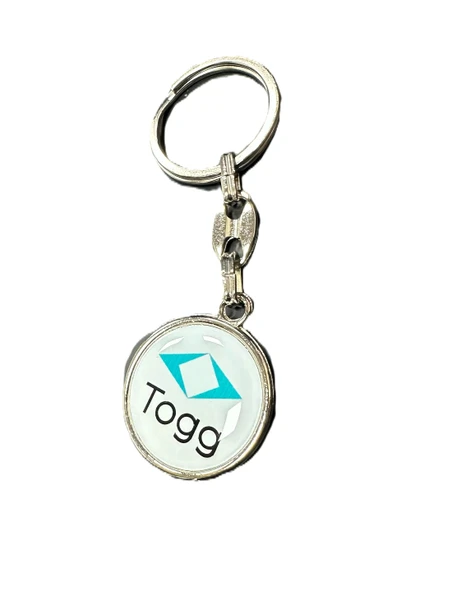 Togg Uyumlu Damla Anahtarlık Çift Yönlü - Resim 2