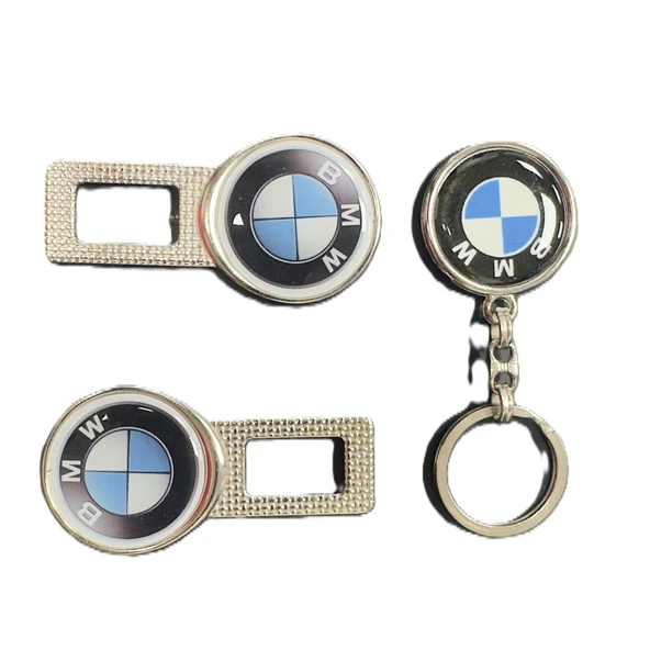 BMW Emniyet Uyumlu Ikaz Ses Metal Toka 2 Adet 1 adet anhatarlık Çift Yönlüdür - Resim 2