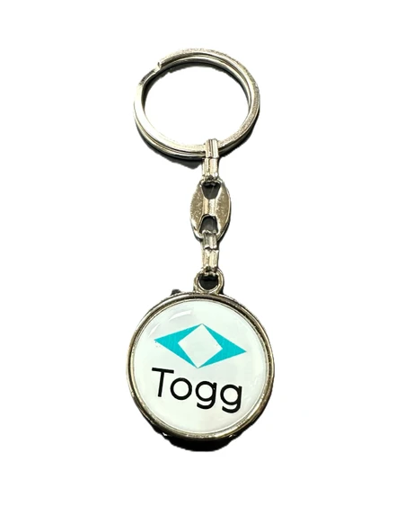 Togg Uyumlu Damla Anahtarlık Çift Yönlü - Resim 3