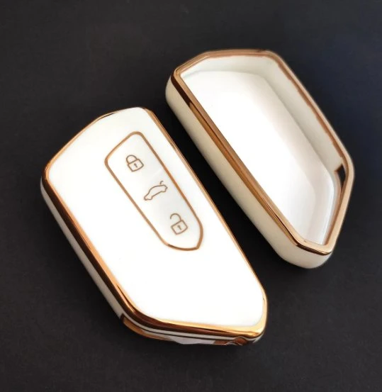 Golf 8, Seat ve Skoda modelleriyle uyumlu Kumanda Kılıfı BEYAZ RENK 1 ADET ürün görseli