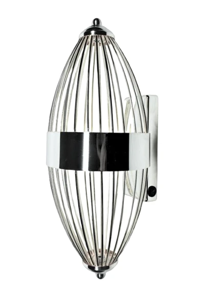 ST00 Pilli Dekoratif Ledli Duvar Aplik Beyzbol Gümüş 3200K Gün Işığı