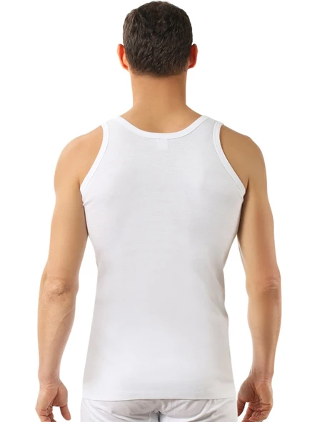 Özkan Underwear 0050 Erkek Pamuklu Penye Süprem Atlet (3 Adet) - 2