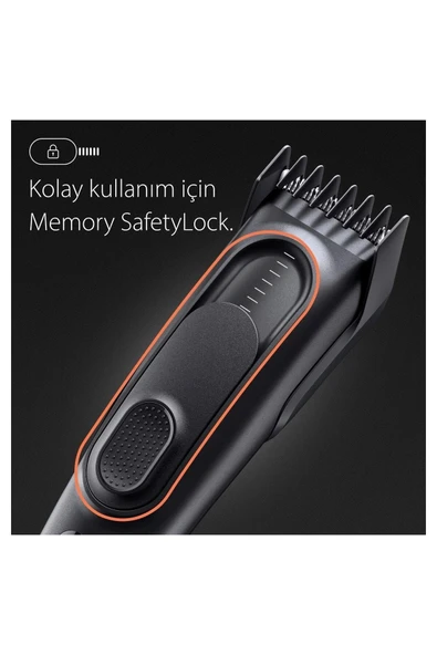 Braun Series 5 HC5330, Erkekler İçin 17 Uzunluk Ayarına Sahip Saç Kesme Makinesi - 5