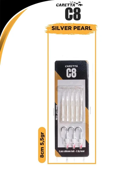 Caretta C8 8cm 5.5gr Lrf Silikon Yem - 12