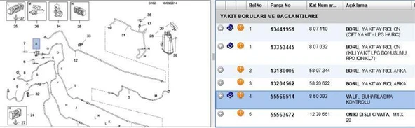 DEPO HAVALANDIRMA VALFI AVEO CRUZE ASTRA J CORSA D CORSA E MERIVA B (850093) - 2