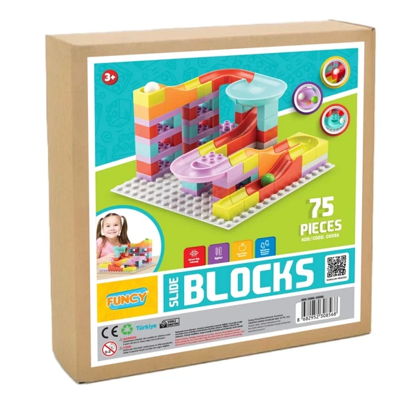 Nessiworld  Slide Blocks 75 Parça - 3
