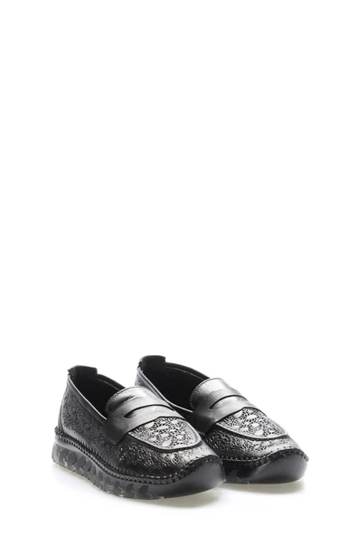 Hakiki Deri  Kadın Casual Ayakkabı 609ZA740LZR - Resim 12