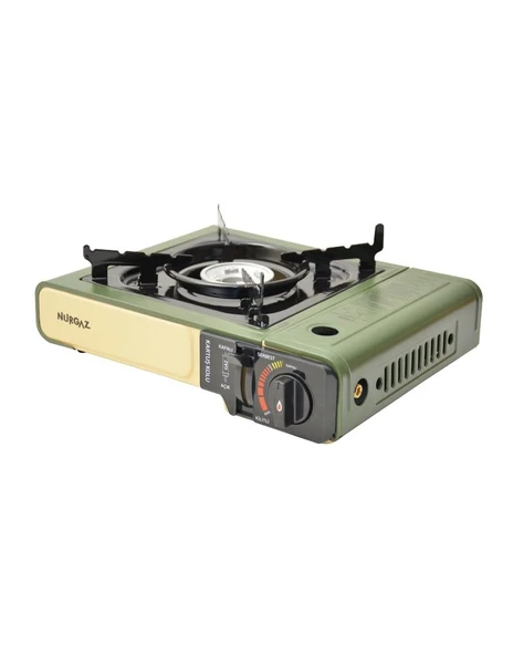 Nurgaz Tekli Portatif Ocak (Tüp Bağlantılı)  Haki ürün görseli