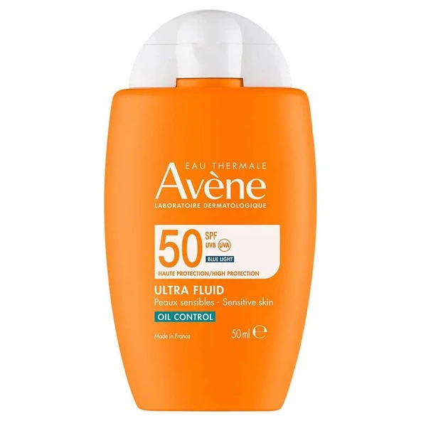 Avene Ultra Fluide Oil Control SPF50+ Hassas Ciltler İçin Matlaştırıcı Güneş Koruyucu 50 ml