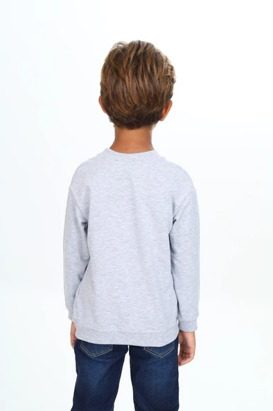 Toontoy Erkek Çocuk Baskılı Sweatshirt - 4