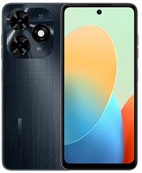 TECNO Spark 20C 8 GB 128 GB Siyah (TECNO Türkiye Garantili)