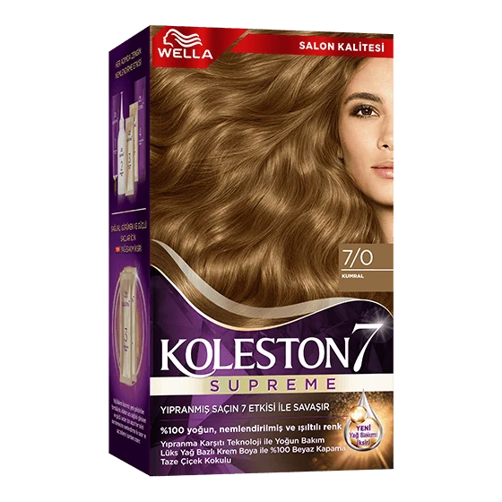 Koleston Kit Saç Boyası Kumral 7/0