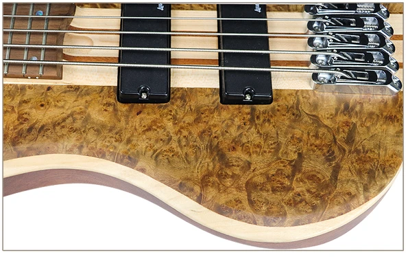 LUXARS 5 TELLİ HUMBACKER BAS GİTAR S-B60-5 - 9