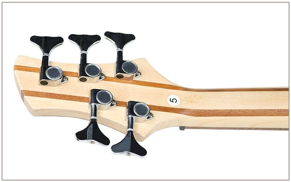 LUXARS 5 TELLİ HUMBACKER BAS GİTAR S-B60-5 - 4