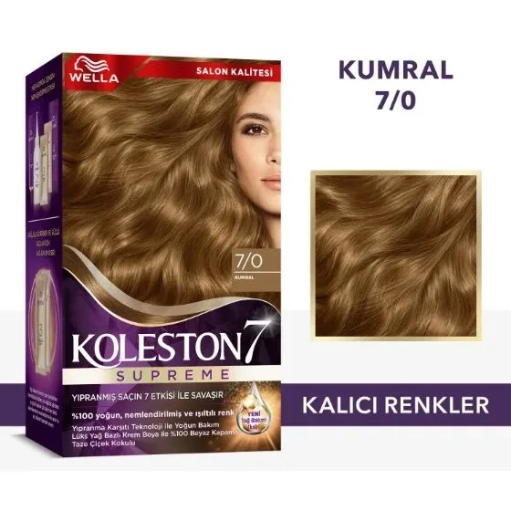 Koleston Kit Saç Boyası Kumral 7/0 - 2