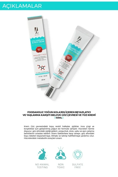 Kolajen Yüz&Göz Kremi 40 mL - 2
