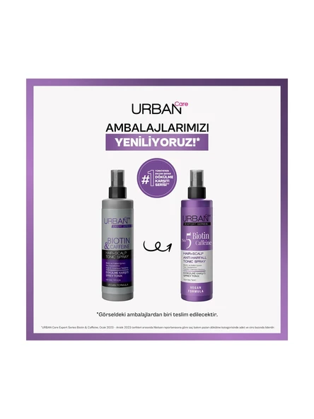 Urban Care Bıotin Şampuan Exp 350 Ml+Tonik Sprey Biotın 200 Ml Set - 5