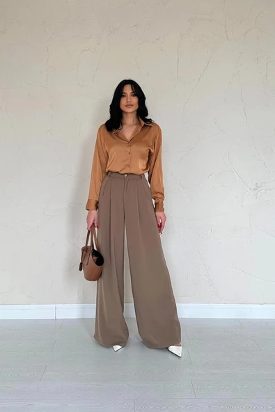 Moccah Pileli Comfort Pantolon