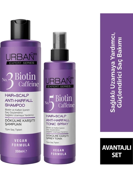 Urban Care Bıotin Şampuan Exp 350 Ml+Tonik Sprey Biotın 200 Ml Set