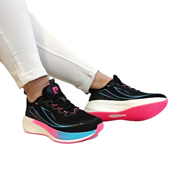 Pierre Cardin 11365 Siyah Kaymaz Yürüyüş Koşu Spor Ayakkabı - 4