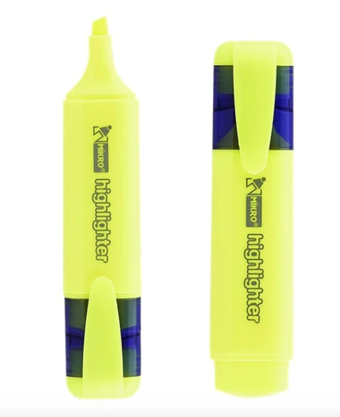 Mikro Fosforlu Kalem Sarı Mk-701 - 3 adet ürün görseli 1