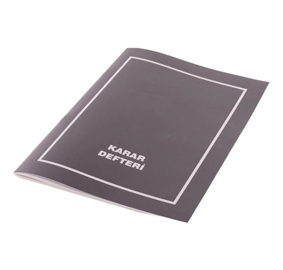 Gülpaş Karar Defteri 40 Yaprak 21X30 Plastik Kapak - 2 adet ürün görseli