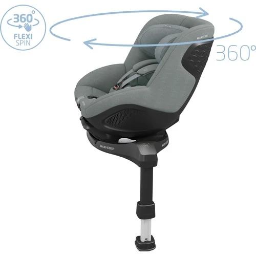 Maxi-Cosi Mica 360 Pro I-Size SlideTech Kızaklı İsofix'li Dönebilir Yatabilir 0-18 Kg Bebek Oto Koltuğu Authentic Grey - 3