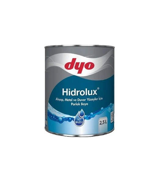 Dyo Hidrolüx Su Bazlı Yağlı Boya Beyaz   2,5lt