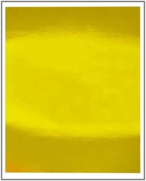 Metalik Fon Kartonu 50X70 Altın Rulo Şeklinde - 2 adet
