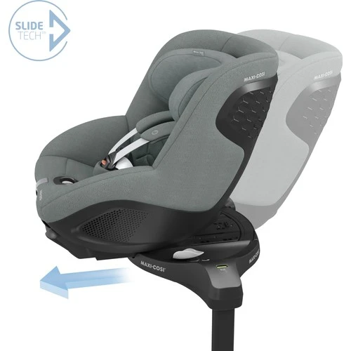 Maxi-Cosi Mica 360 Pro I-Size SlideTech Kızaklı İsofix'li Dönebilir Yatabilir 0-18 Kg Bebek Oto Koltuğu Authentic Grey