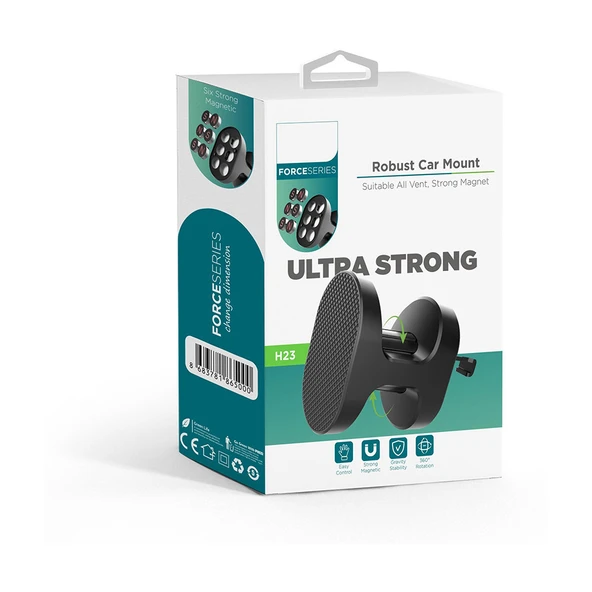 Zuidid Manyetik Güçlendirilmiş Mıknatıslı Araç Içi Telefon Tutacağı - 2