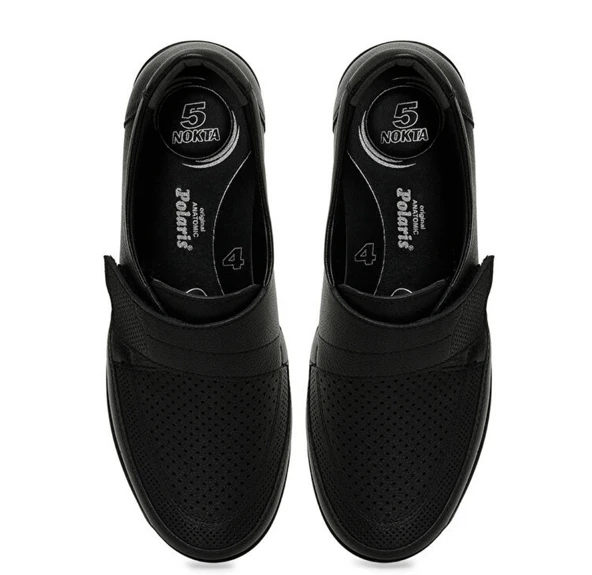 Polaris 105037 Hakiki Deri Kadın Ayakkabı - Resim 2