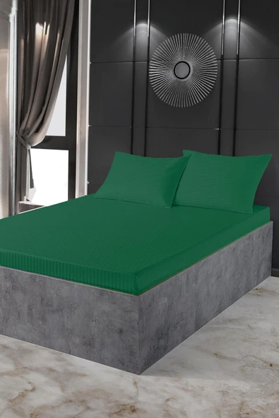 Varol Delux Saten (Yastık Kılıflı) Lastikli Çarşaf Takımı - 18