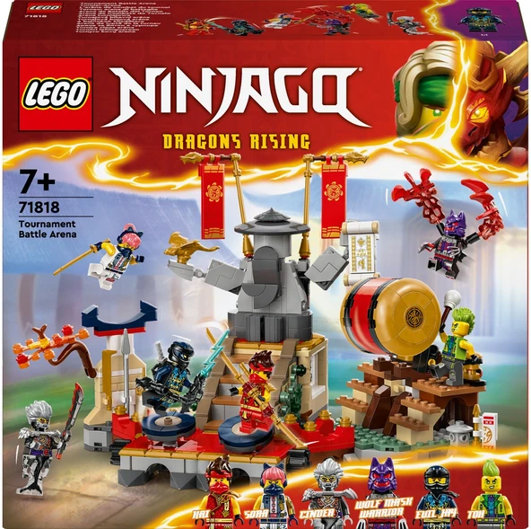 ® NINJAGO® Turnuva Savaş Arenası 71818 # 7 Yaş ve Üzeri İçin 6 Minifigür İçeren Yaratıcı Oyuncak Yap - 3