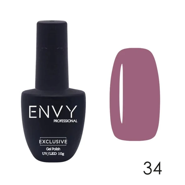 Envy Kalıcı Oje Exclusive Seri Koyu Eflatun No:034 ürün görseli
