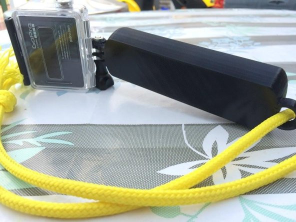 Gopro Floaty / Gopro Pole - Petg İle Yazdırarak Kesinlikle Su Geçirmez - Destek Gerek Yok !!! Plastik Aparat