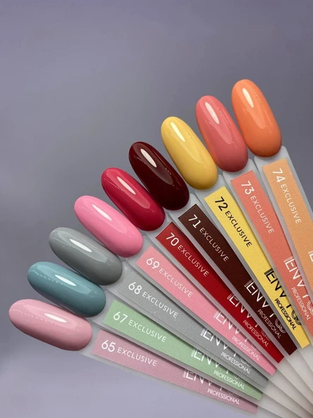 Envy Kalıcı Oje Exclusive Seri Pastel Karanfil Pembe 10gr No:069 - Resim 3