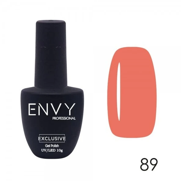 Envy Kalıcı Oje Exclusive Seri Mercan Pembe 10gr No:089 ürün görseli