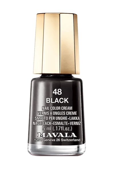Mavala Mini Color Oje 48 Black 5 ml