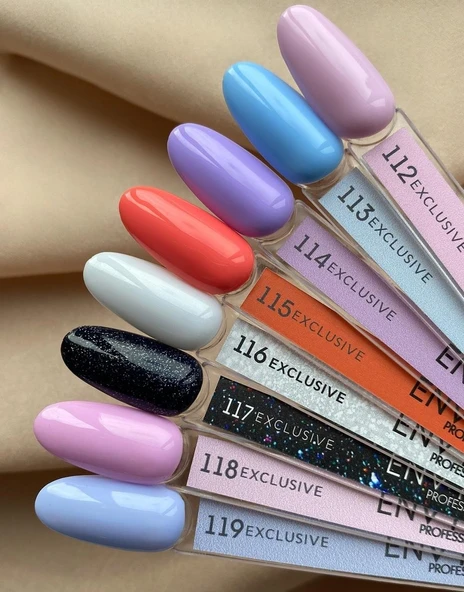 Envy Kalıcı Oje Exclusive Seri Açık Mor 10gr No:114 - Resim 2