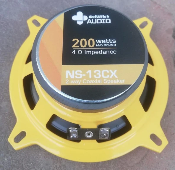 SoilWish Audıo 200 Watts 13 cm Hoparlör-NS-13CX 5.25'' - 2