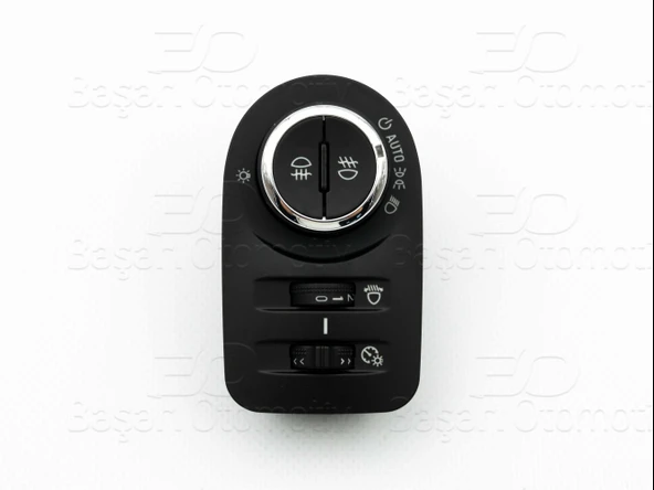 FAR ANAHTARI KROM 9 PIN ON-ARKA SISLI OTOMATIK FAR OPEL CORSA E 14-19