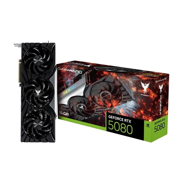 GAINWARD RTX5080 16GB PHOENIX NE75080019T2-GB2031X GDDR7 256bit HDMI DP PCIe 5.0