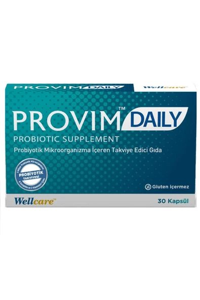 Wellcare Provim Daily Probiyotik 30 Kapsül