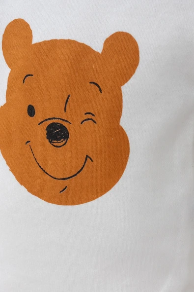 Ayıcık Desenli Şapkalı Erkek Bebek Takım - Resim 2