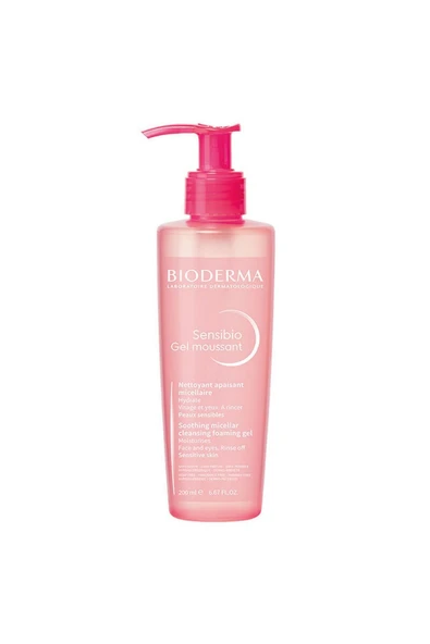 Bioderma Sensibio Foaming Cilt Temizleme Jeli 200 ml ürün görseli