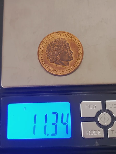 1770 LUDWIG VAN BEETHOVEN 1827 - MEISTER DER TONKUNST - KLARMULLER FIDELLO LEONORE FLORESTAN A900 - Resim 3